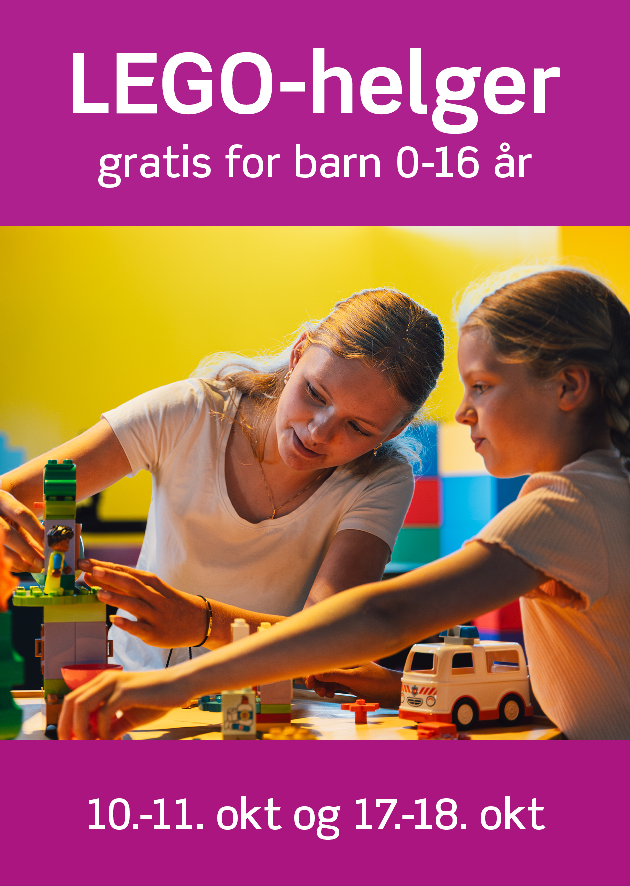 Webplakat LEGO Festival 2026 Gratis 3
