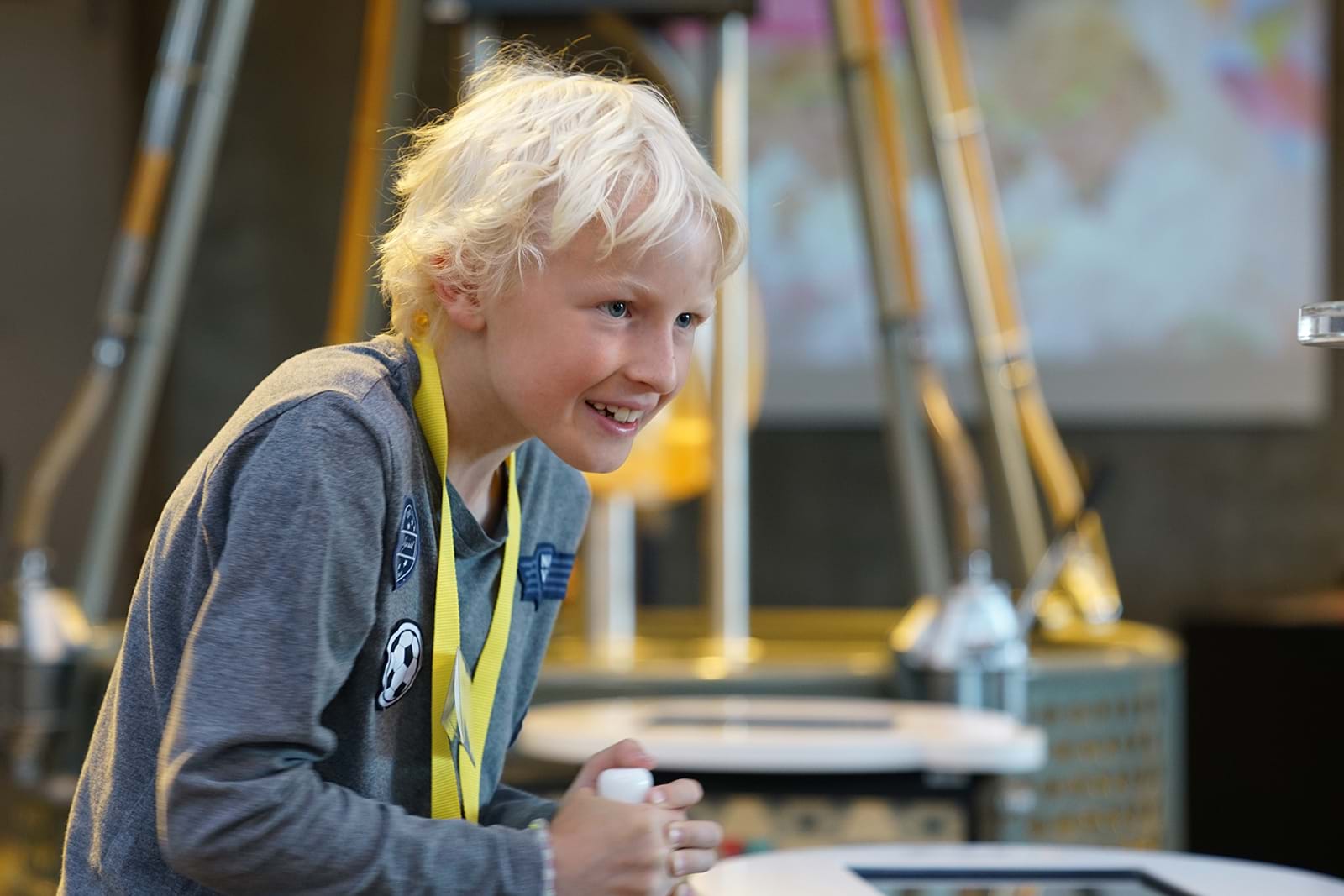 Barn I Utstillingene